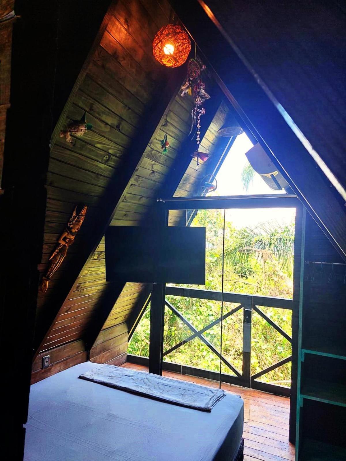 Chalé na montanha em meio a natureza com banheira de hidromassagem Florianópolis Exterior foto
