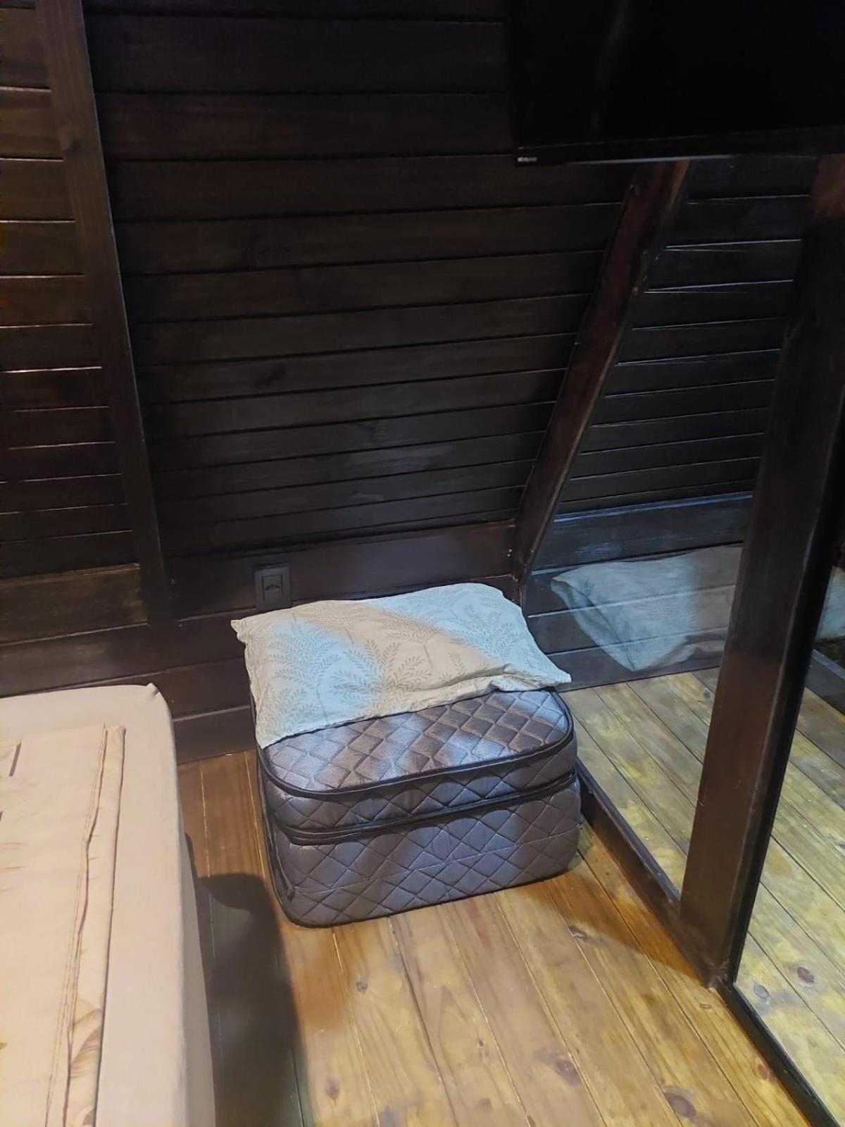 Chalé na montanha em meio a natureza com banheira de hidromassagem Florianópolis Exterior foto