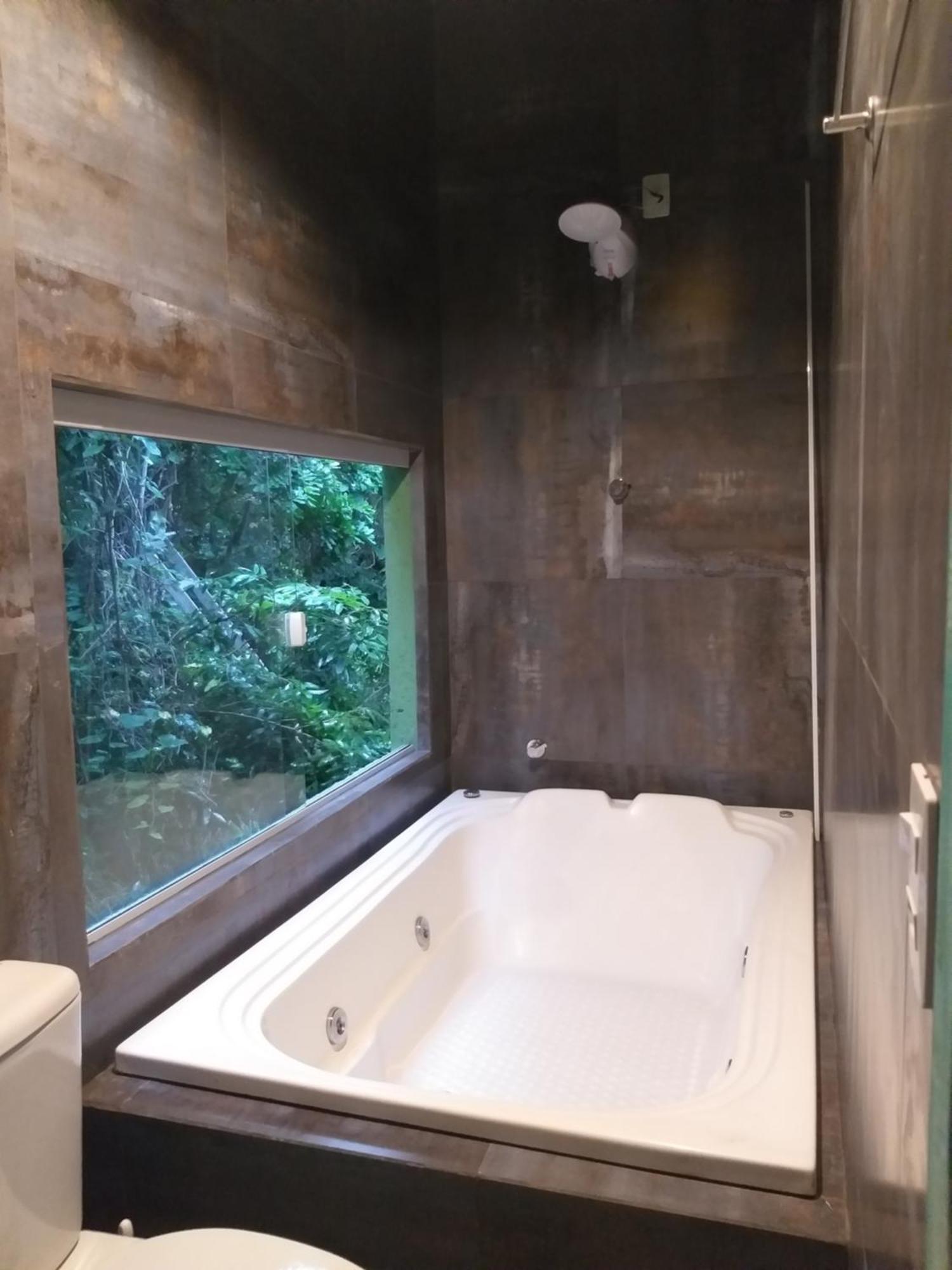 Chalé na montanha em meio a natureza com banheira de hidromassagem Florianópolis Exterior foto